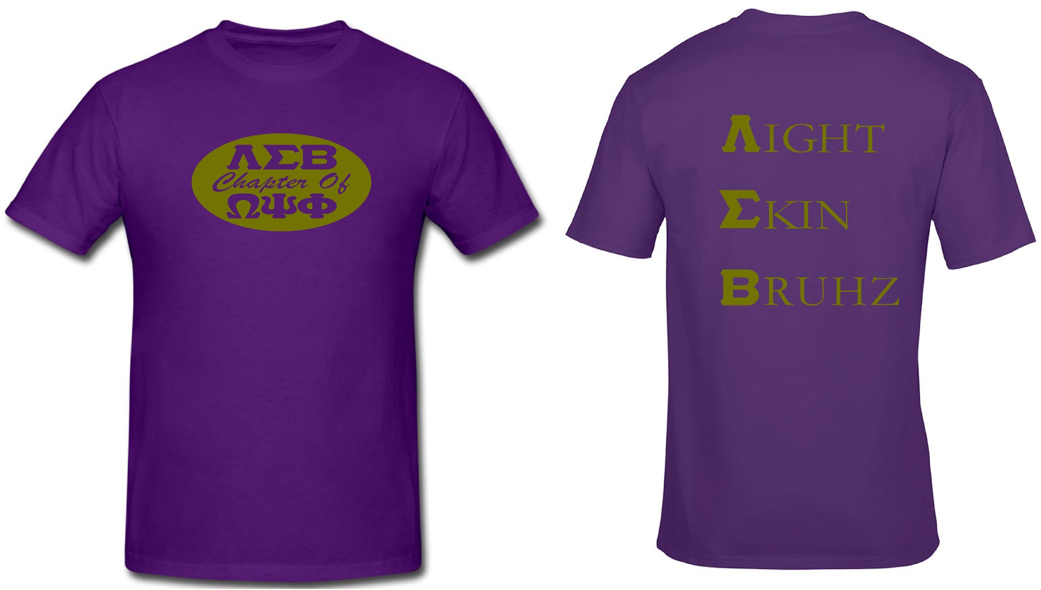 ΩΨΦ BRUHZ T-SHIRT