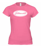 Baltimorebilt White Ladies Tee